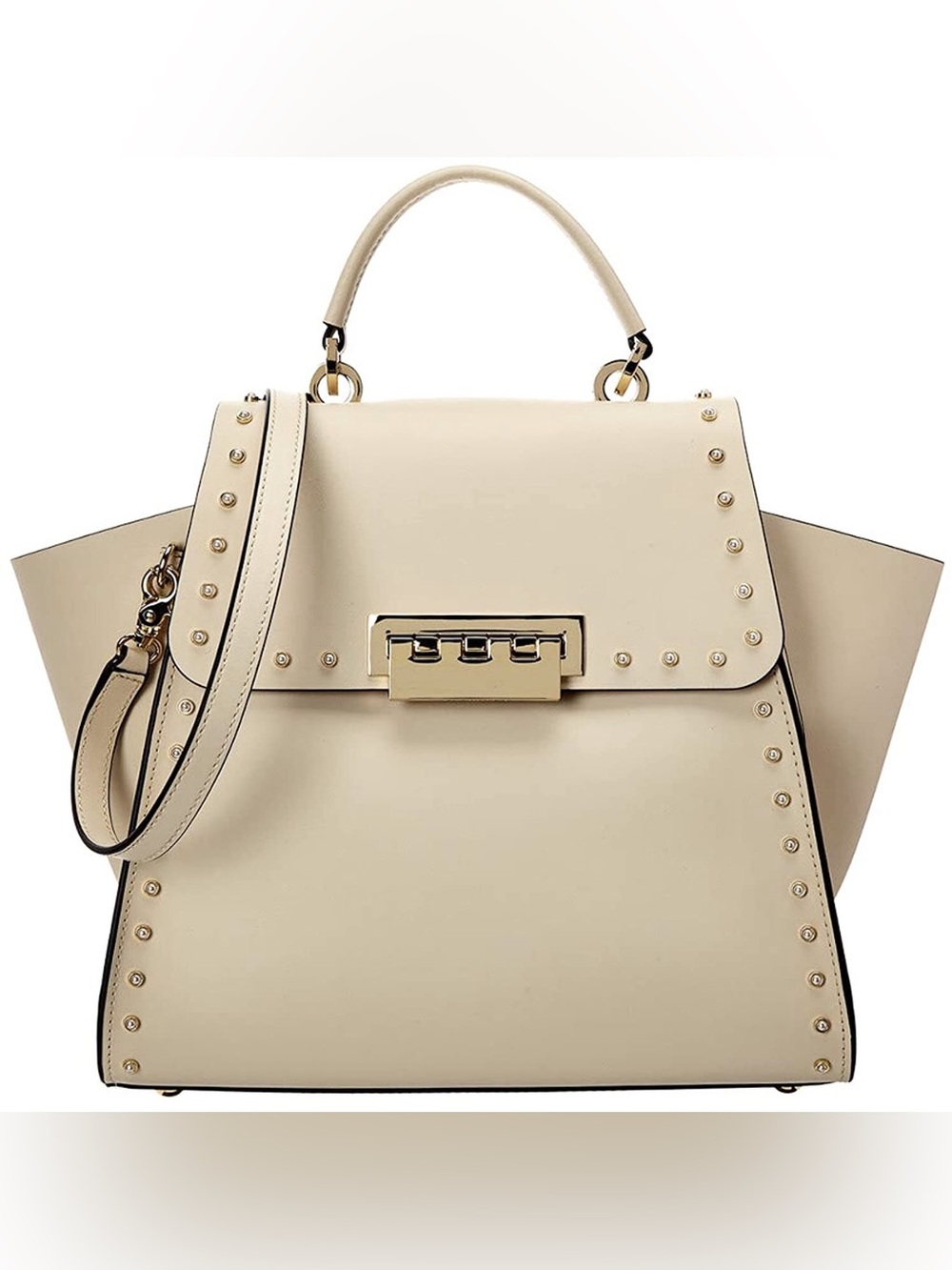 Zac ZAC Posen Ivory Eartha Mini Pearls Top-Handle Women Cross Body
Handbag